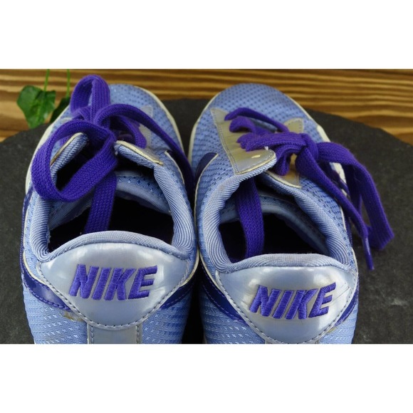 Nike Women Sz 6 M Purple Lace Up Fashion Sneakers Fabric Shoe - Picture 6 of 8